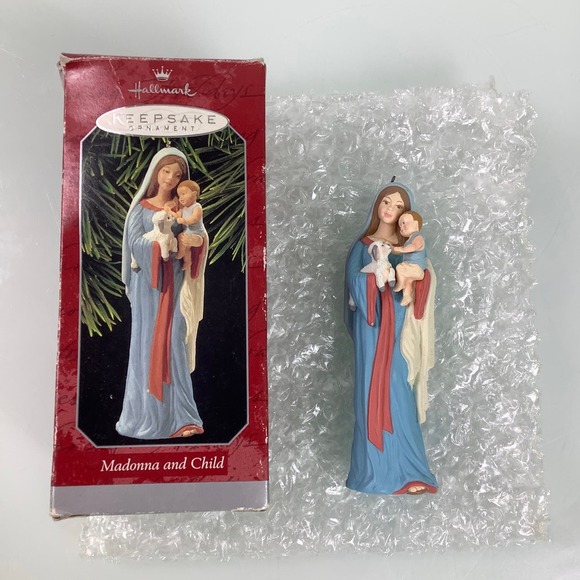 VGT Hallmark Madonna and Child Keepsake Ornament 1998 EUC - Picture 1 of 9